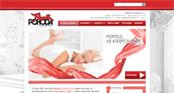 Desktop Screenshot of pohoda-nabytek.cz